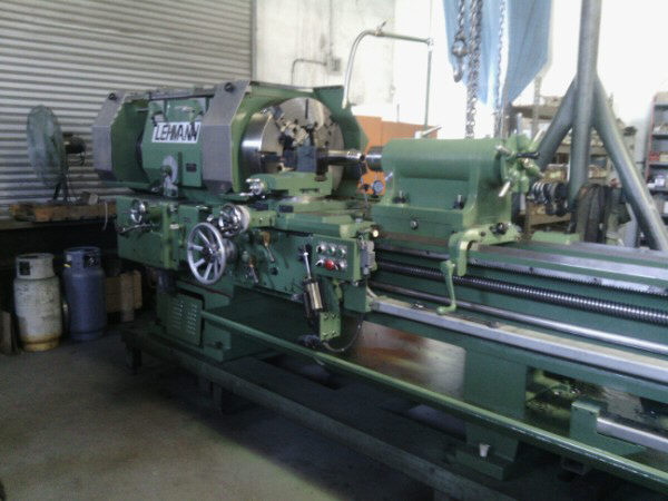 27-1/2" x 120" LEHMAN ... LATHE 12.15" SPINDLE HOLE